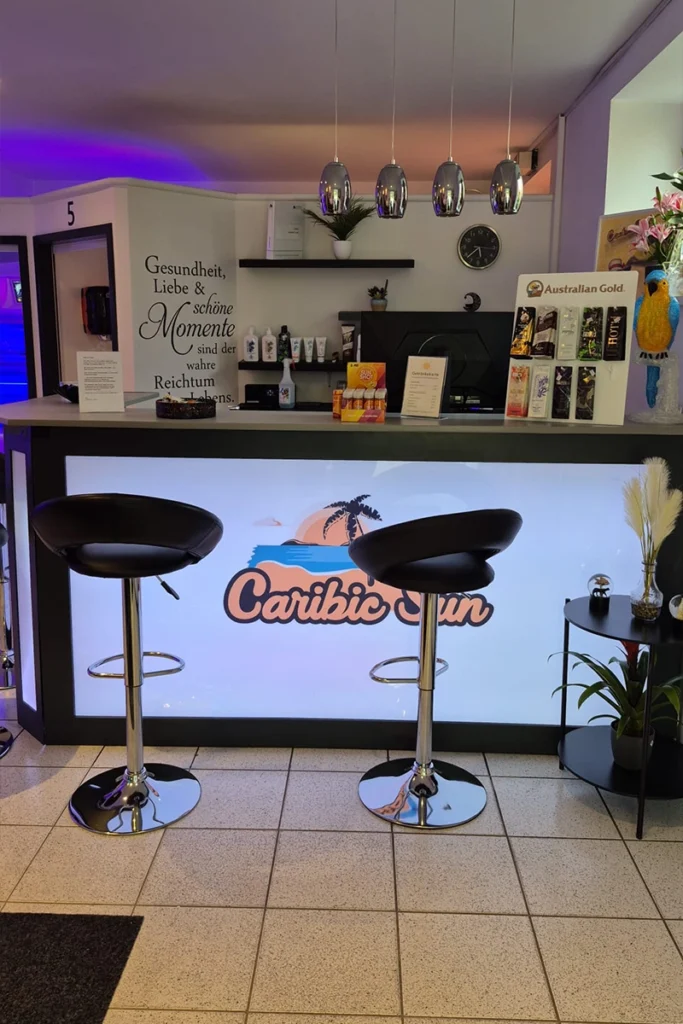 caribic sun rodalben solarium megasun cafe drinks
